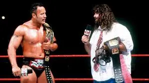 The rock 5 Veces Campeón WWF World Tag Team Championship